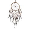Brown Dream Catcher With Tiger Eye Stone