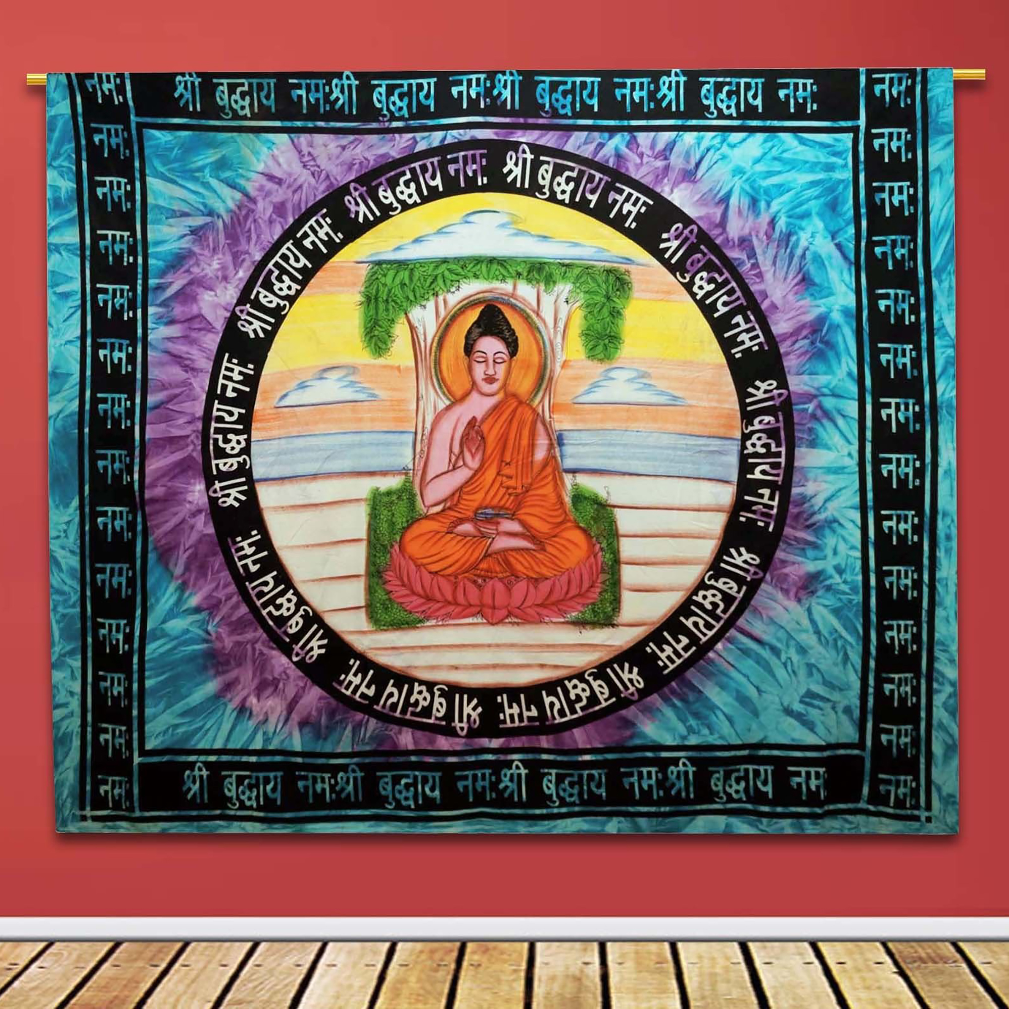 Buddha's Mantra Wall Hanging
