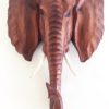 Elephant Head Wall Mask