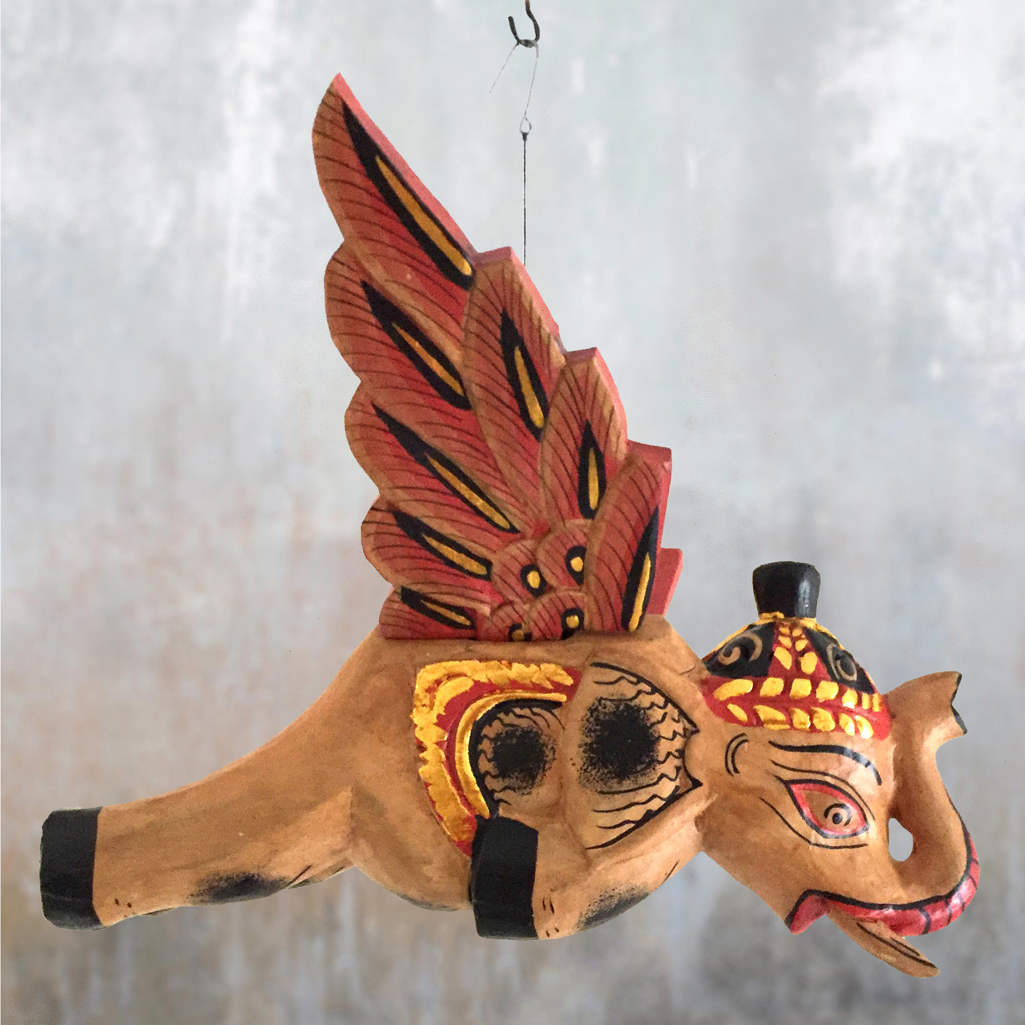 Flying Elephant Mobile