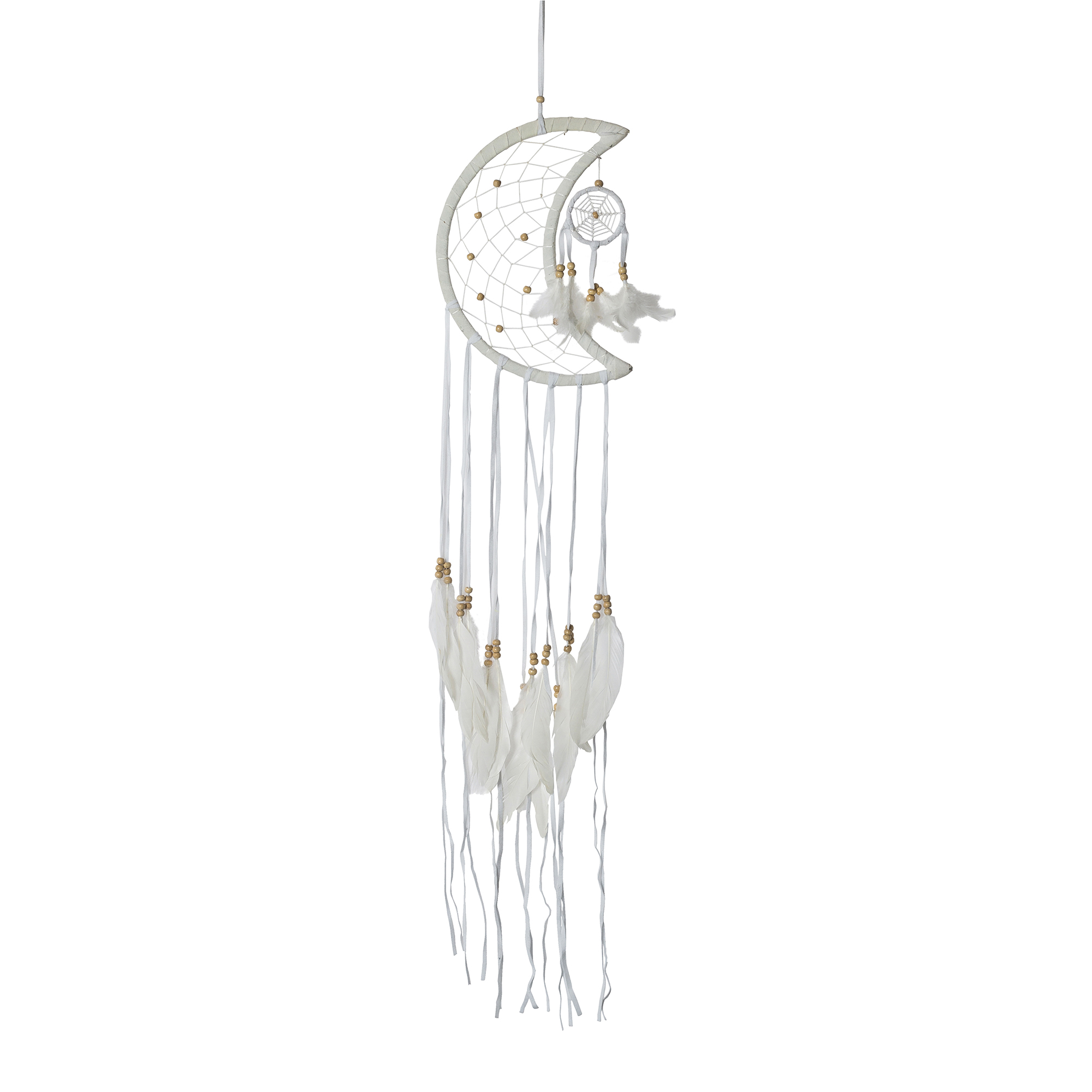 White Moon Dream Catcher