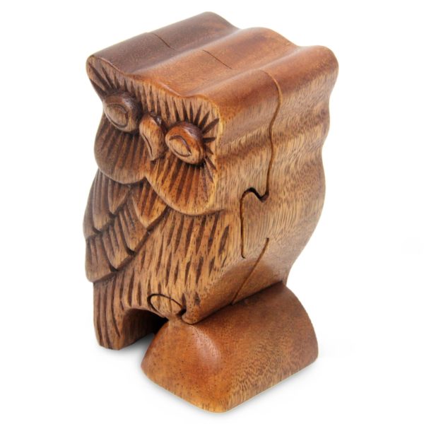 Secret Owl Decorative Puzzle Box
