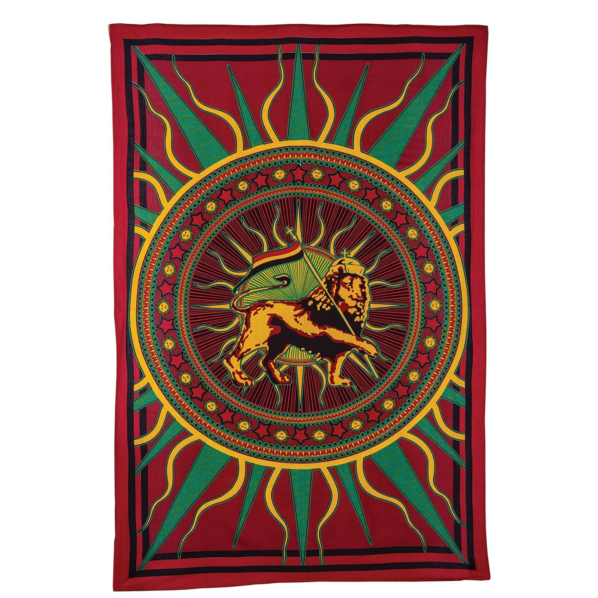 Rasta Lion Tapestry