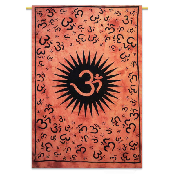 OM Sign Mandala Tapestry Meditation Wall Hanging Decor