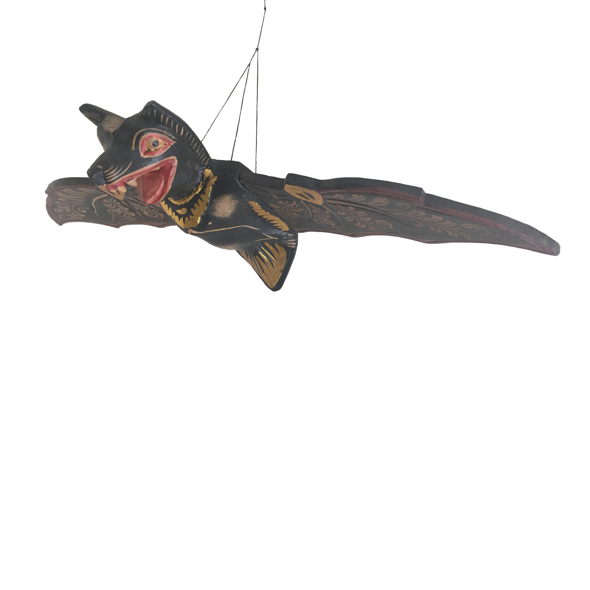 Flying Bat Wind Chime Hanging Mobile