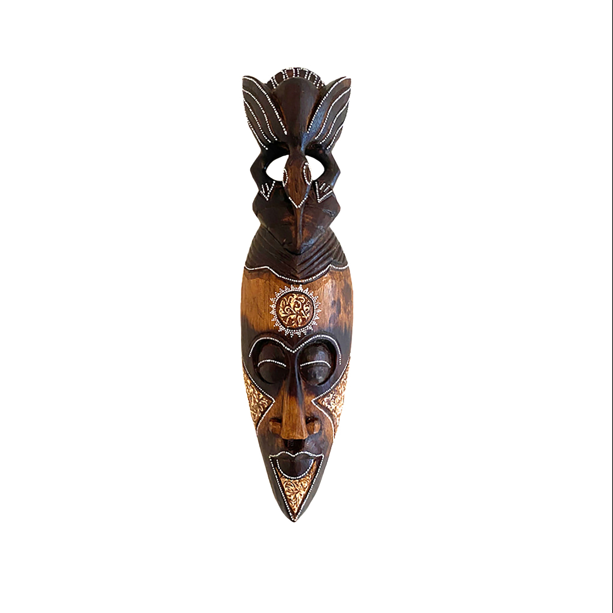 Hand Crafted African Mask, Blessings And Protection