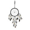 Mandala Dream Catcher With Black Feathers