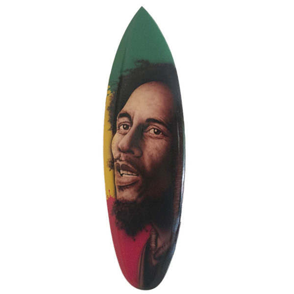 Rasta Bob Marley Surfboard Wall Decor