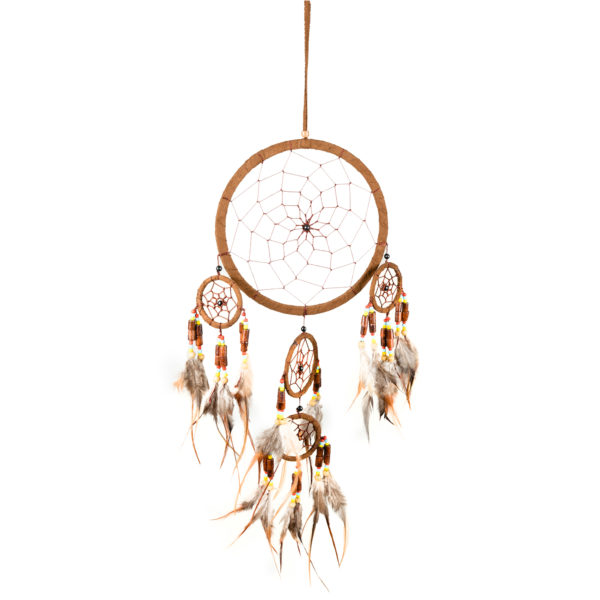 Native American Dream Catcher, Brown Color