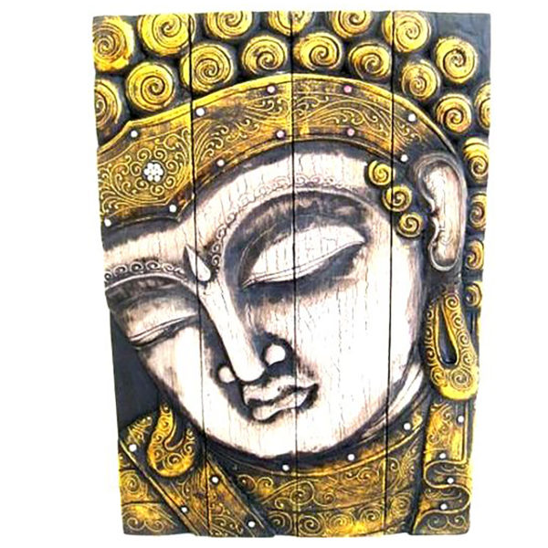 Meditating Buddha Wall Sculpture