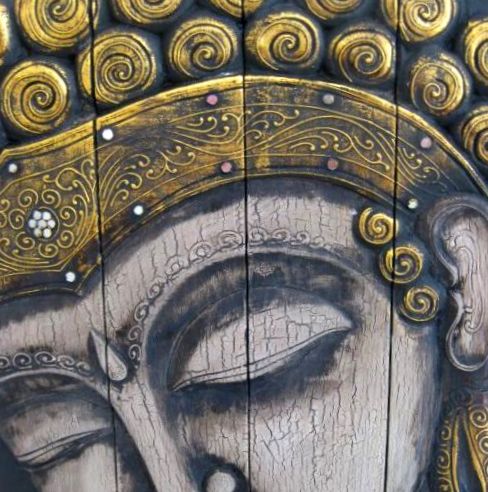 Meditating Buddha Wall Sculpture