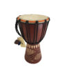 Djembe Drum - Carved With Key Chain