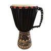 Carved Djembe, Drummer's Beat