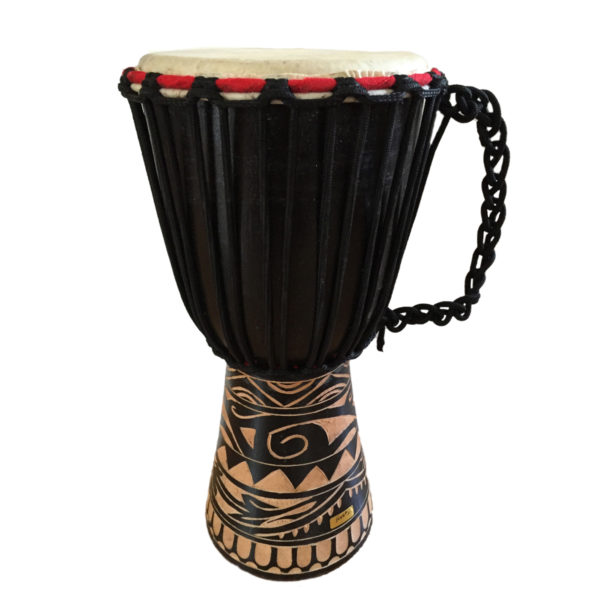 Carved Djembe, Drummer's Beat