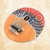 Painted Coconut Kalimba