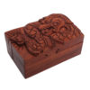 Majestic Dragon Puzzle Box, Hand Carved Wooden Trinket Box
