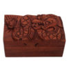 Majestic Dragon Puzzle Box, Hand Carved Wooden Trinket Box