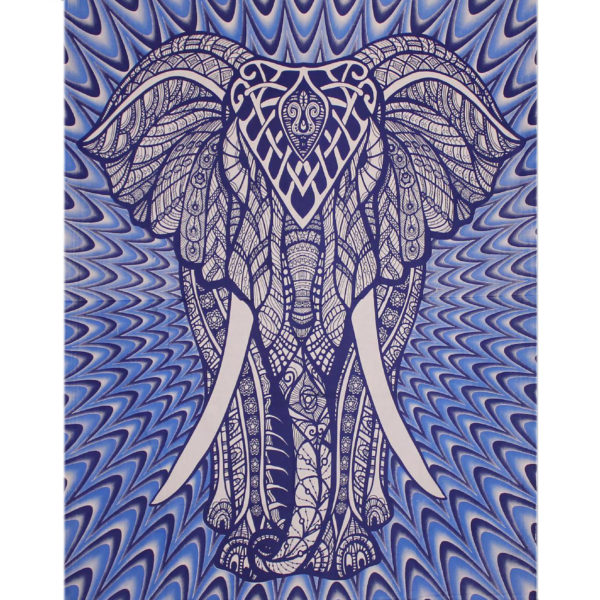 Bohemian Elephant Tapestry