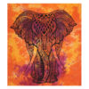 Elephant Tapestry Psychedelic Boho Wall Hanging