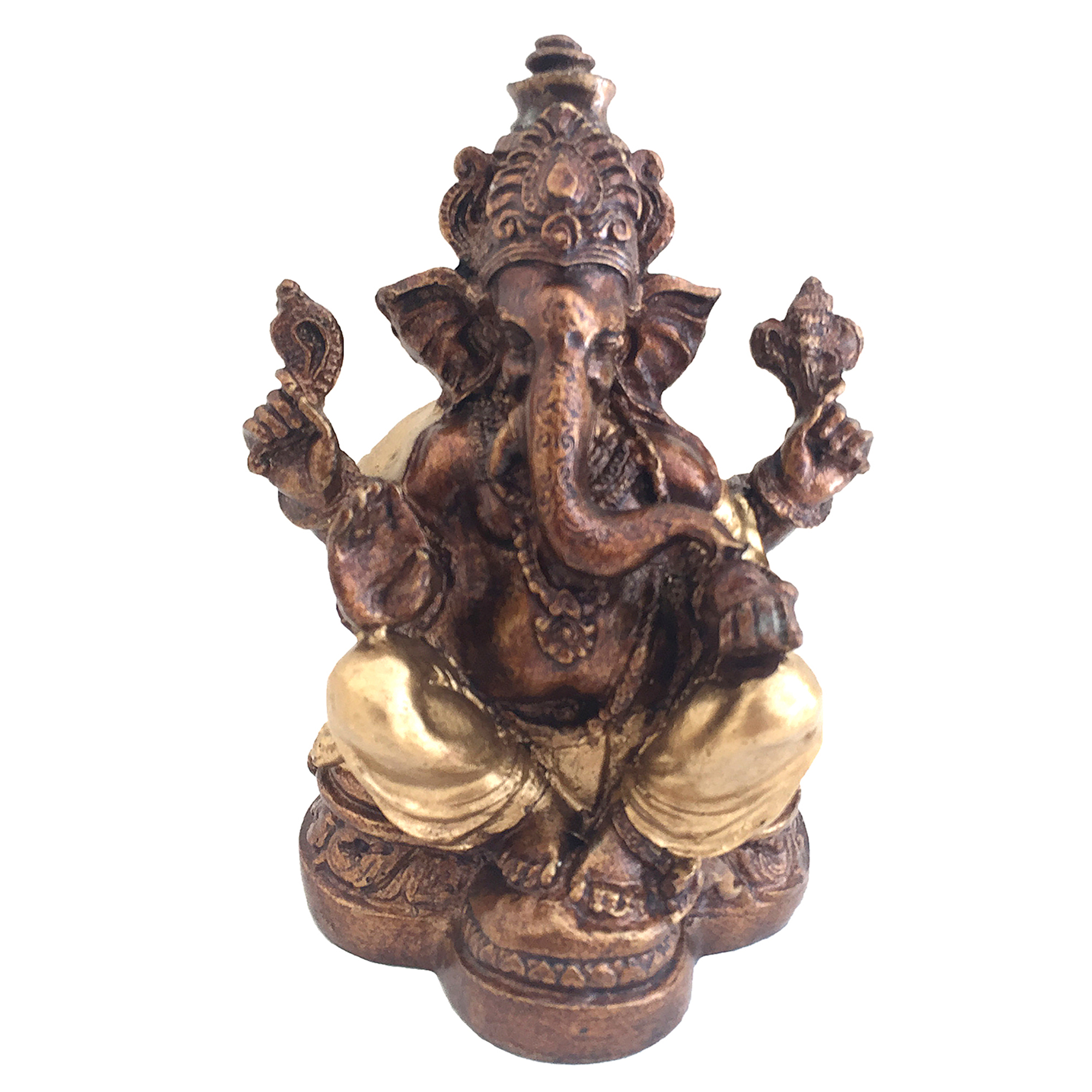 Praying Ganesha Statue, Hand Crafted