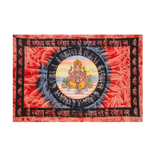 Ganesh Meditation Mantra Tapestry