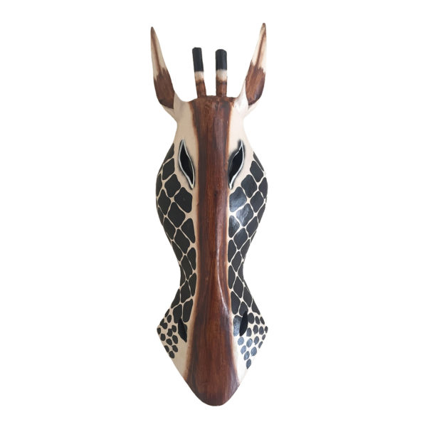 Art Deco Giraffe African Mask