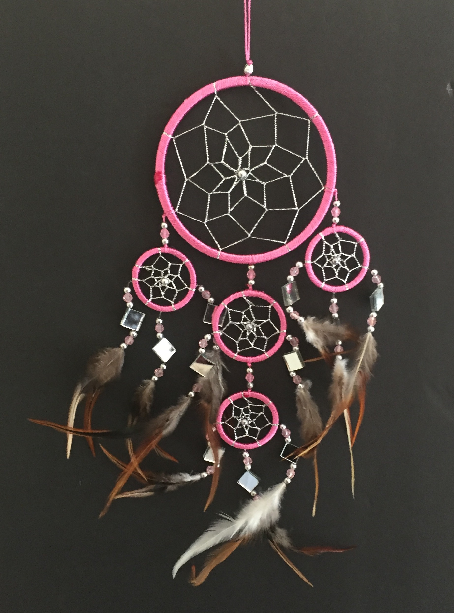 Pink Dream Catcher