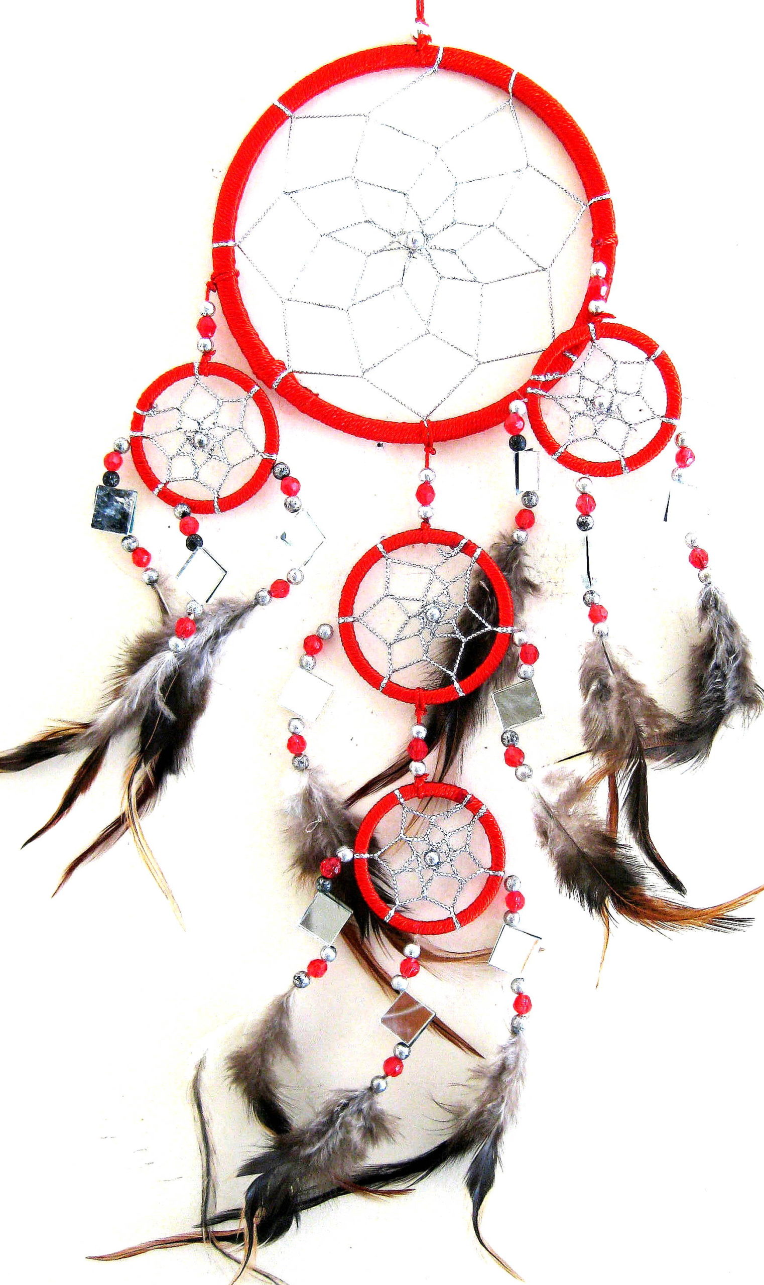 Red Dream Catcher