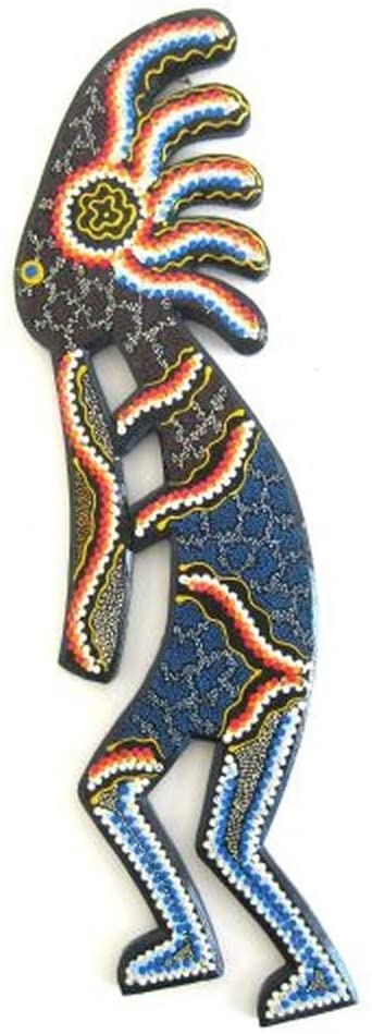 OMA Kokopelli Statue Wall Hanging Southwest Decor Native American Brand
