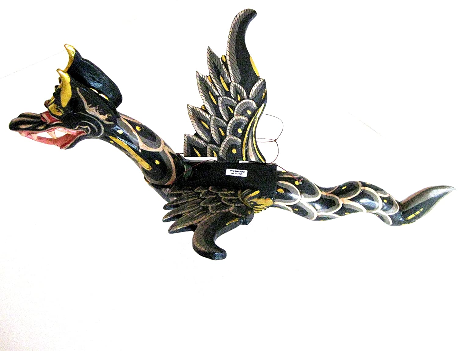 OMA Dragon Statue Windchime Wind Chime Hanging Mobile Dragon Flying Dragon - XL Size, 22 Brand"