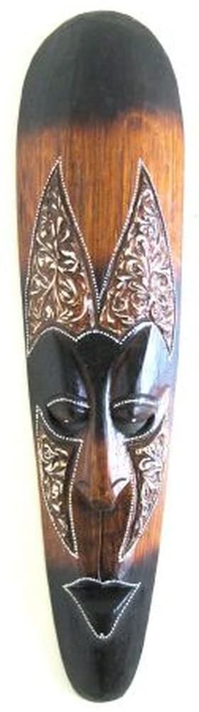 OMA African Wall Mask Wall Decor, Fire Mask Tribal Lucky in Love Woman - Large 20 Brand"