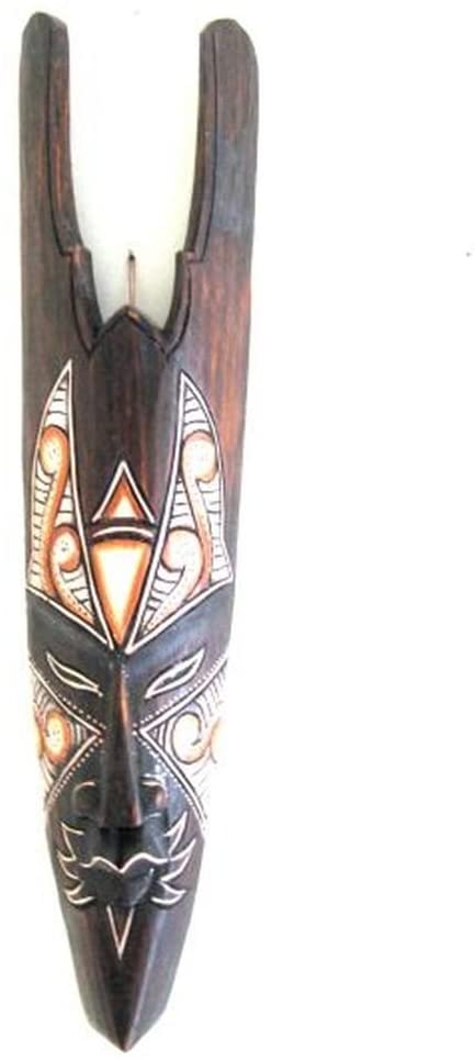 OMA - Bali Demon Mask Barong Hindu Dance Protection Against Evil Mask Federal Trademark Logo On Mask