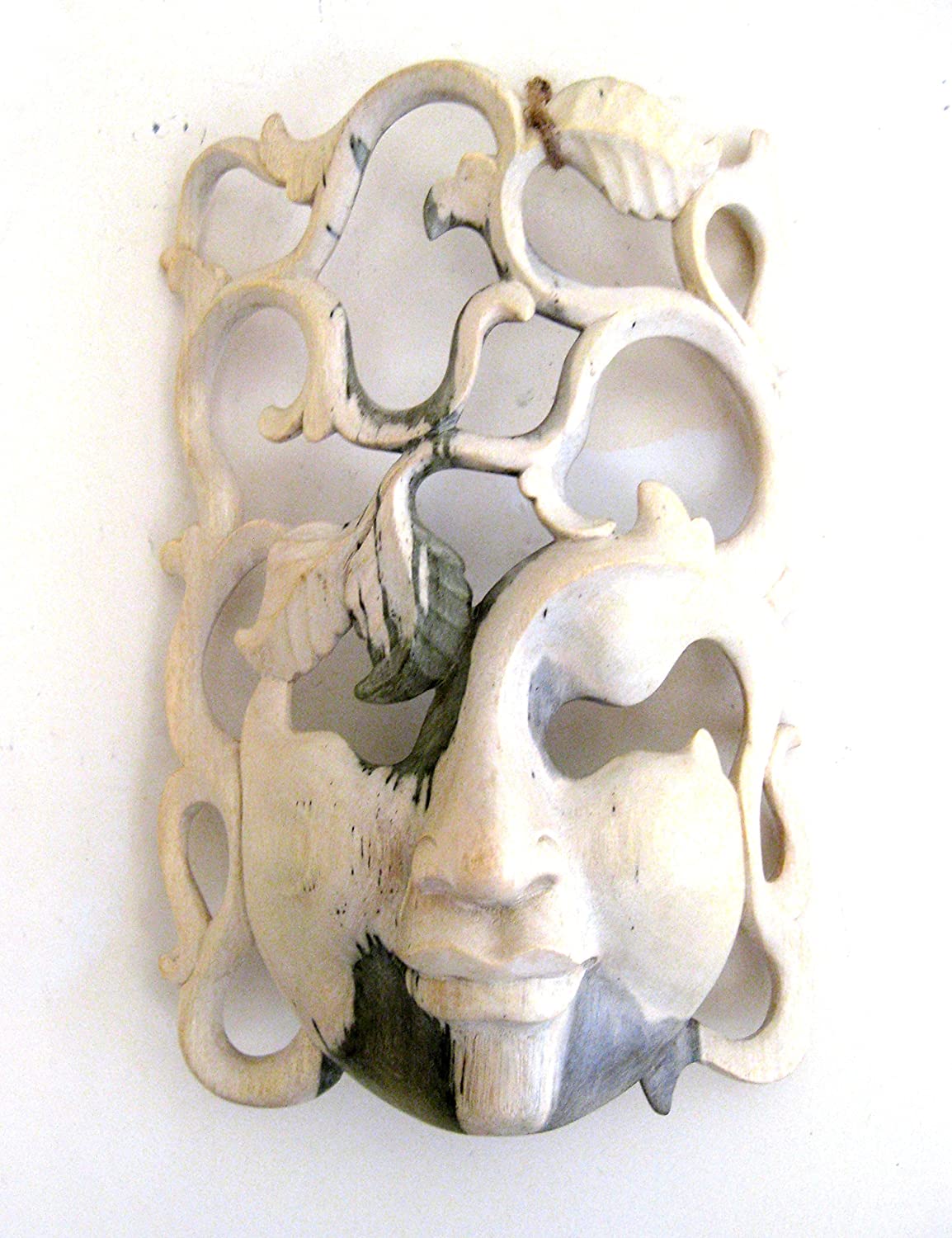 Bali Mask Tantric Love Goddess Wall Decor- Collector's Item- OMA BRAND