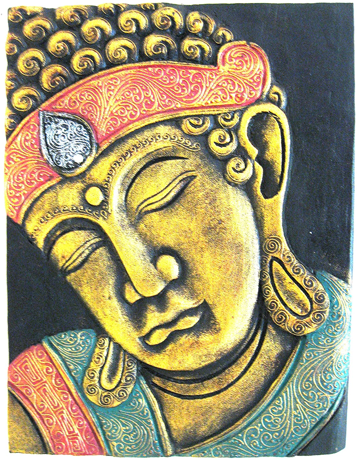 OMA Fortune Buddha Wall Hanging Decor Buddha Statue, Blessing Buddha- Collector's Item Brand