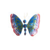 Metal Butterfly Wall Decor Art, Blue