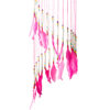 Pink Dream Catcher Mobile, Hand Crafted Spiral Design