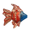 Metal Fish Wall Hanging Sculpture