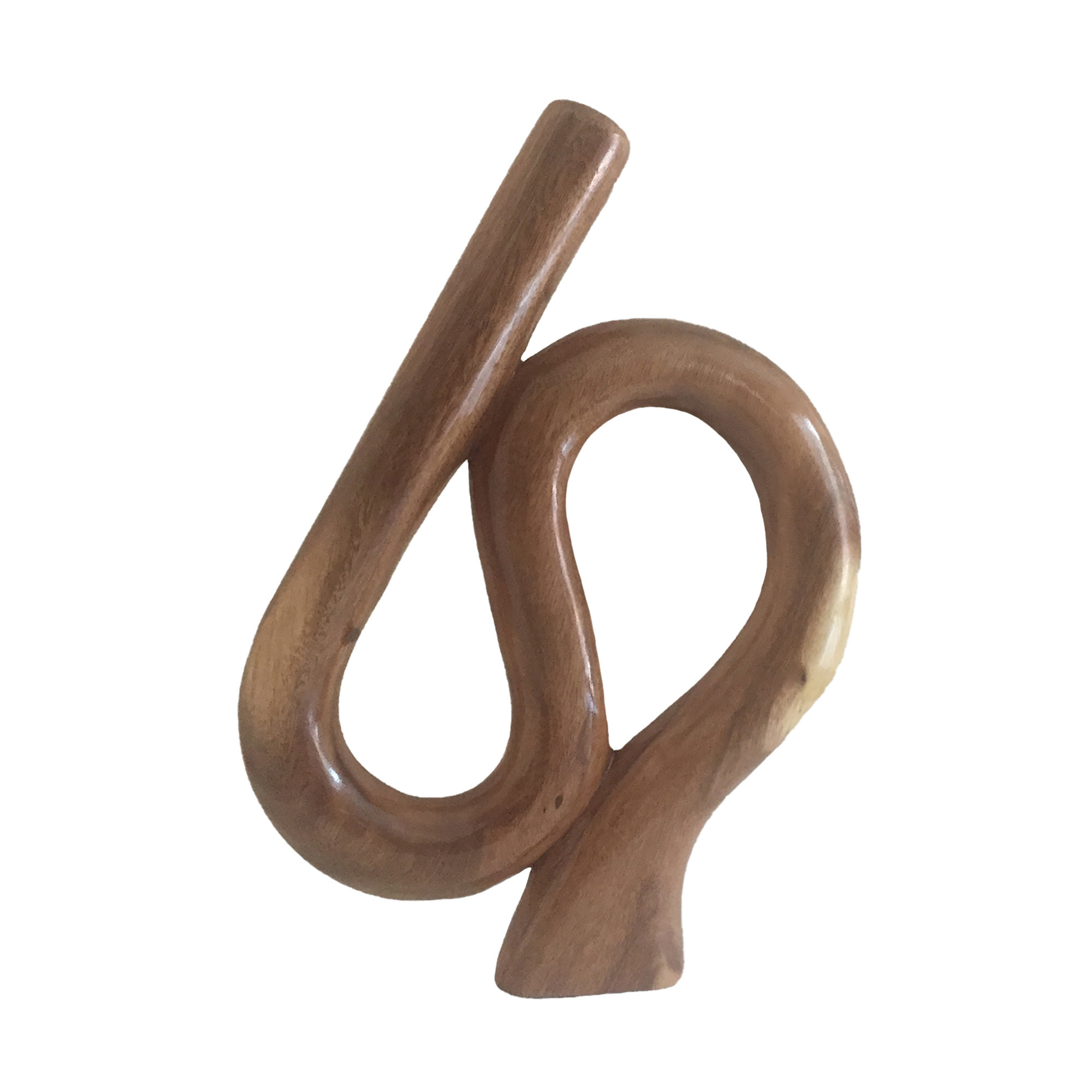 S-Shaped Didgeridoo,  Mahogany Wood