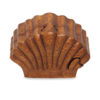 Clam Shell Shaped Puzzle Box, Hand Carved