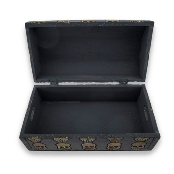 Skeleton Design Hand Crafted Trinket Chest