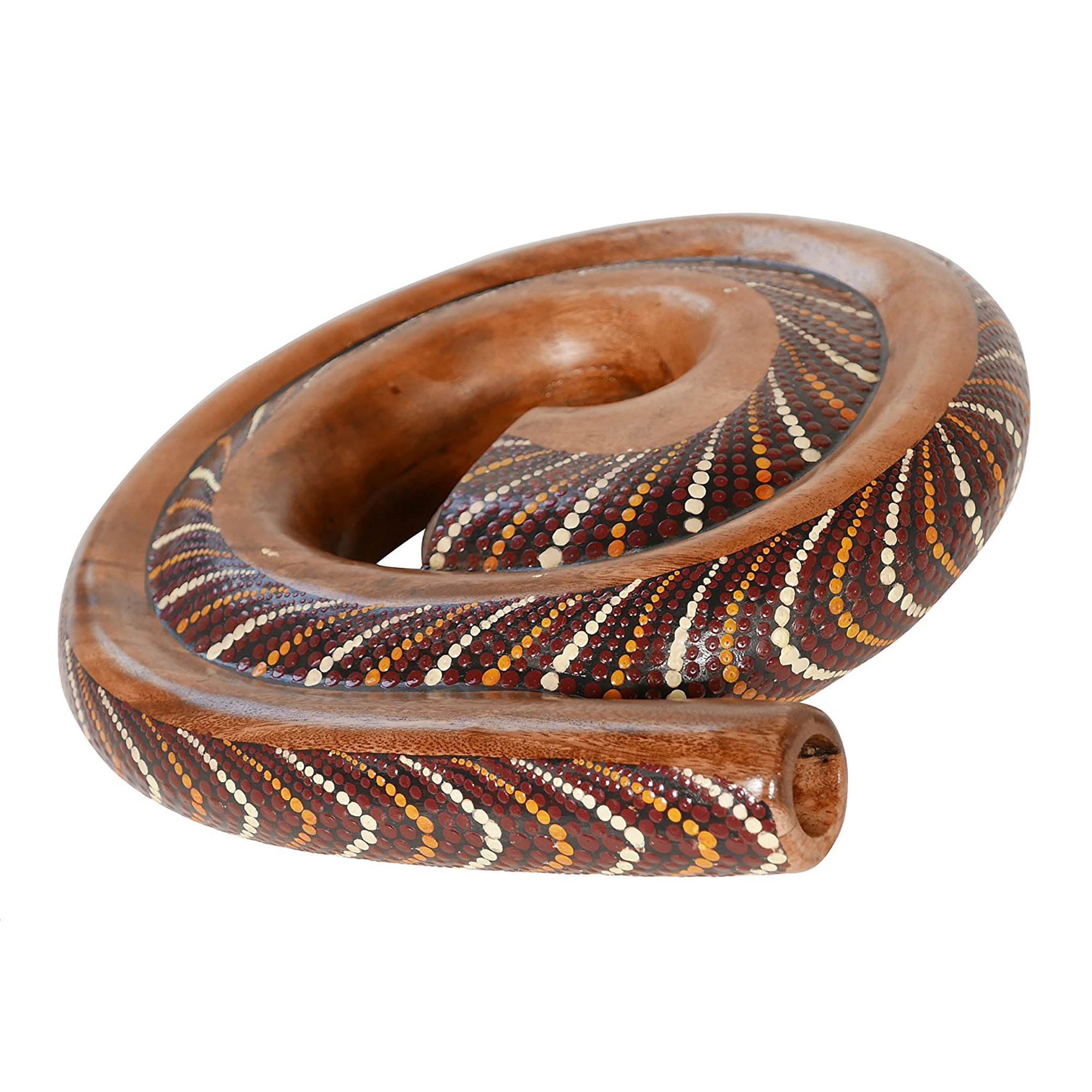 Spiral Didgeridoo Painted, Eclectic Tunes