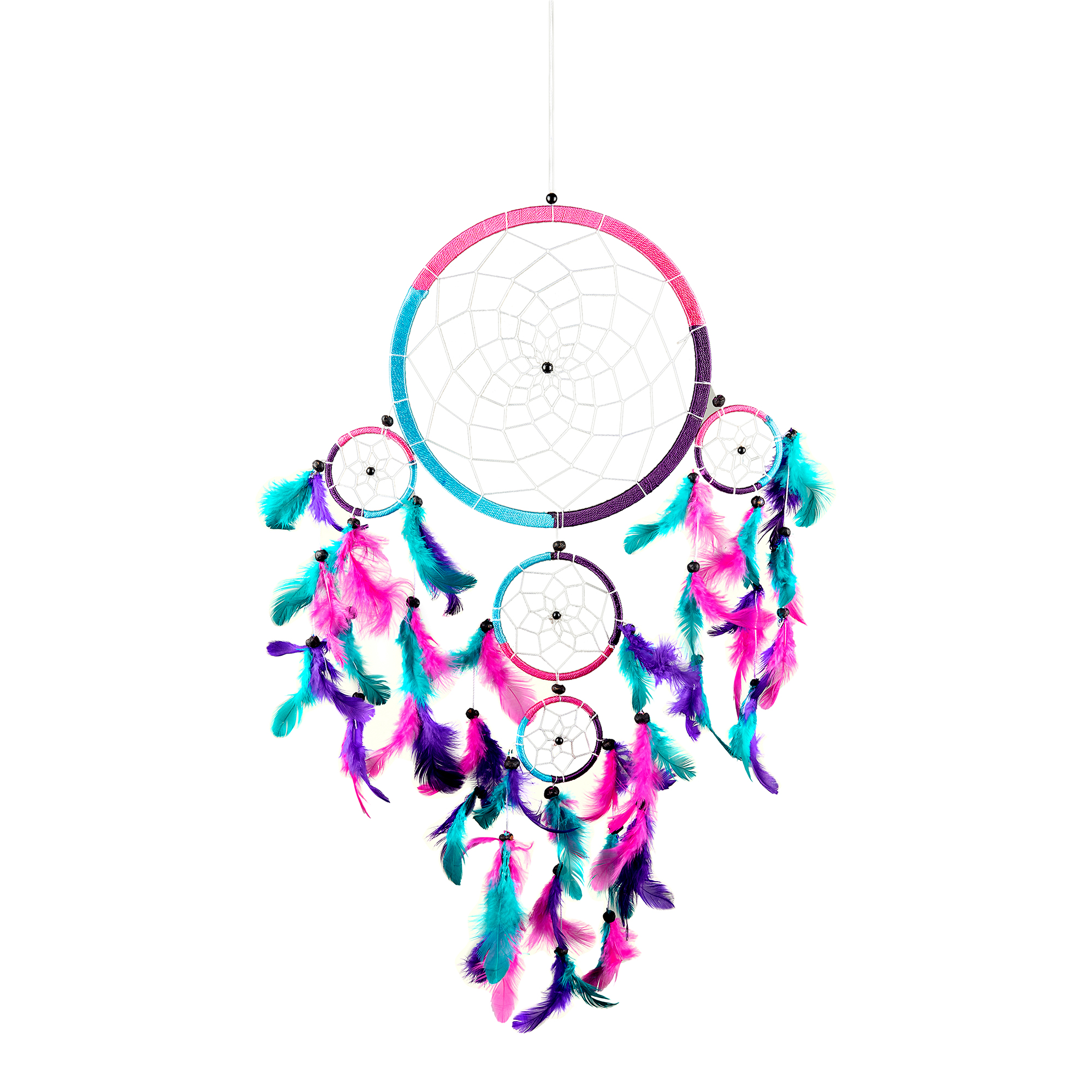 Tie Dye Dream Catcher, Hand Crafted