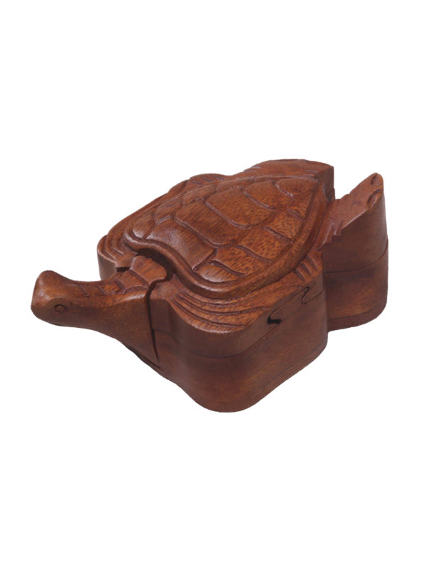 Turtle Shaped Decorative Trinket Box