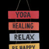 Positive Healing Yoga Wall Sign