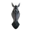 zebramasknowood2 African Safari Zebra Mask
