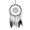 Cowrie Shell Dream Catcher In Black