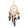 Brown Dream Catcher With Feathers, Bone Star