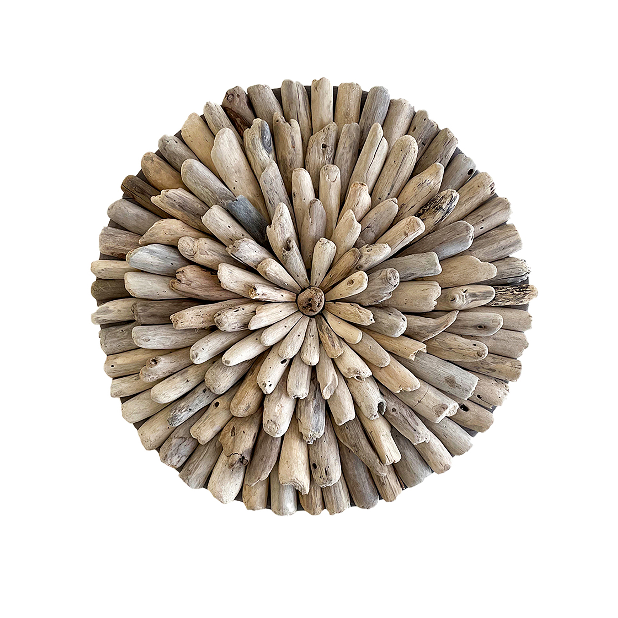 Flower Medallion, Driftwood Wall Decor