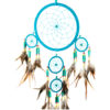 Turquoise Blue Dream Catcher, Mandala Style