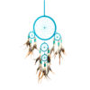 Turquoise Blue Dream Catcher, Mandala Style